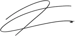 카이(EXO) 서명